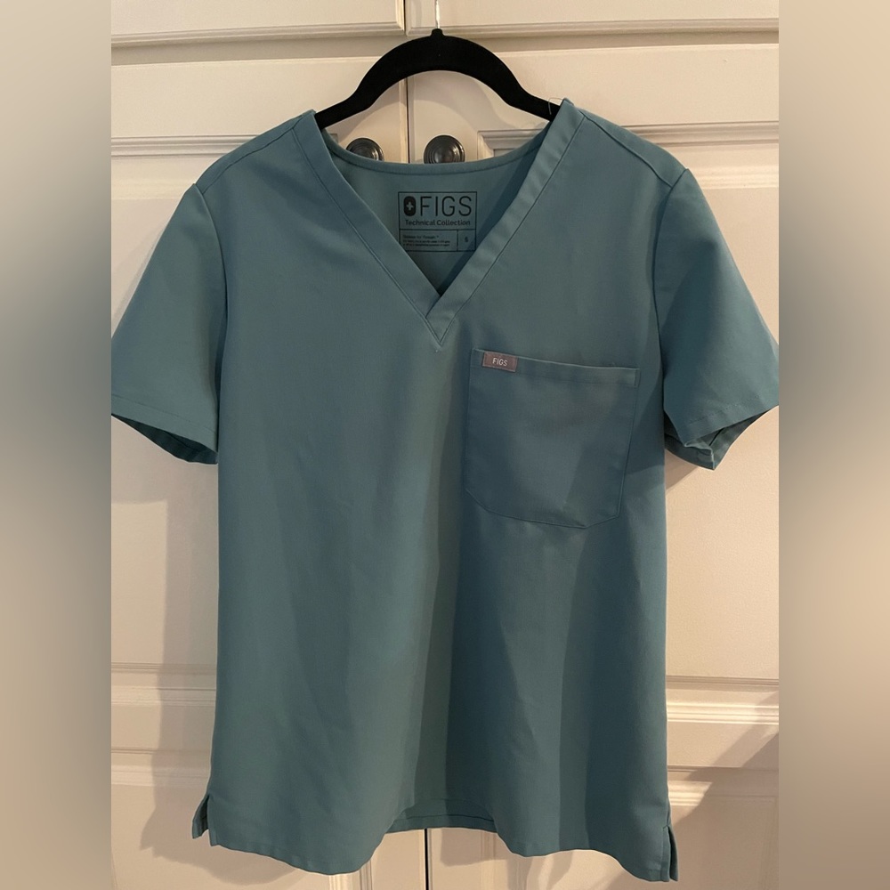 Figs Catarina Scrub Top, Size Small